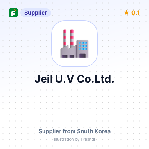 Jeil U.V Co.Ltd. – summary card, no photo uploaded yet