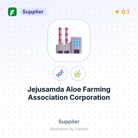Jejusamda Aloe Farming Association Corporation – summary card, no photo uploaded yet