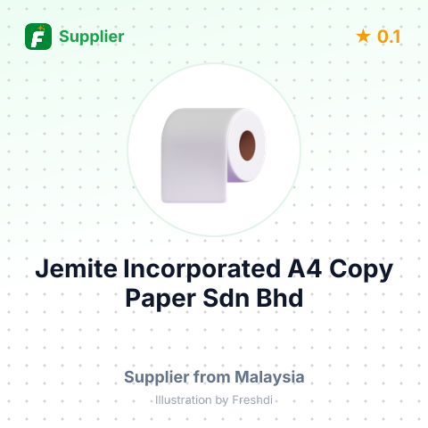 Jemite Incorporated A4 Copy Paper Sdn Bhd – summary card, no photo uploaded yet