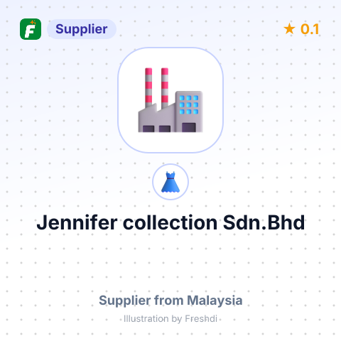 Jennifer collection Sdn.Bhd – summary card, no photo uploaded yet