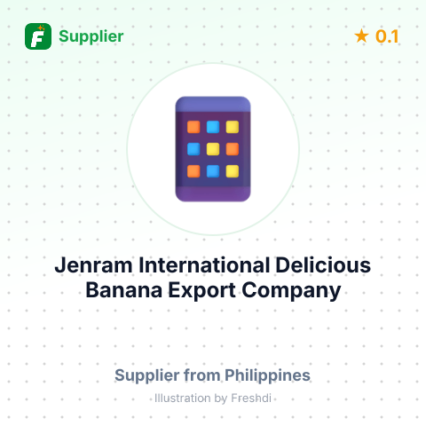 Jenram International Delicious Banana Export Company  – summary card, no photo uploaded yet