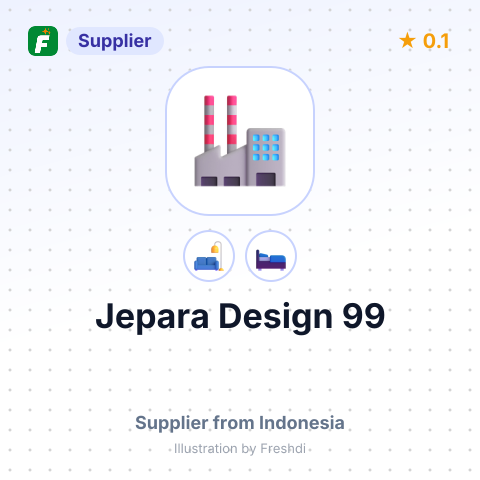 Jepara Design 99 – summary card, no photo uploaded yet