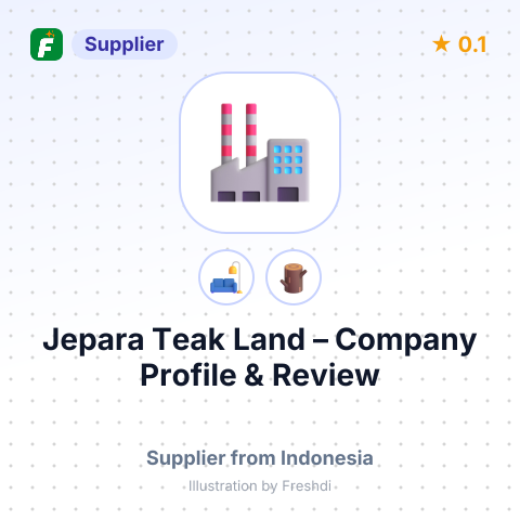 Jepara Teak Land – summary card, no photo uploaded yet