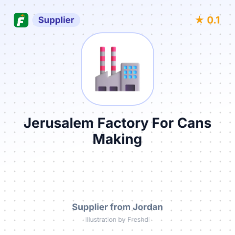Jerusalem Factory For Cans Making  – summary card, no photo uploaded yet
