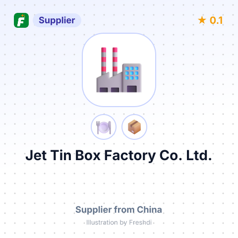 Jet Tin Box Factory Co., Ltd. – summary card, no photo uploaded yet
