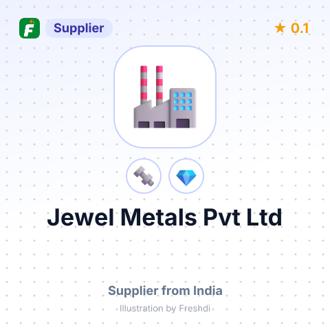 Jewel Metals Pvt Ltd – summary card, no photo uploaded yet