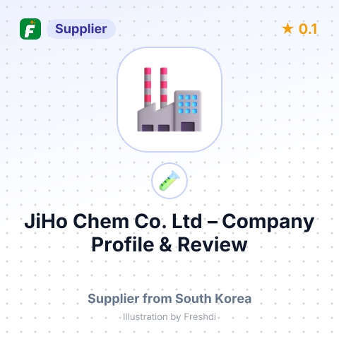 JiHo Chem Co.,Ltd – summary card, no photo uploaded yet