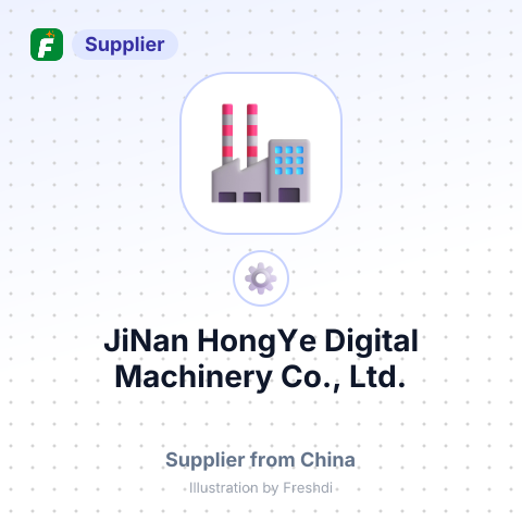 JiNan HongYe Digital Machinery Co., Ltd. – summary card, no photo uploaded yet