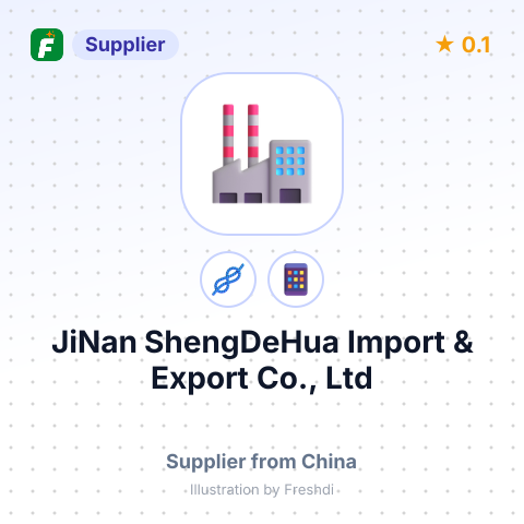 JiNan ShengDeHua Import & Export Co., Ltd – summary card, no photo uploaded yet