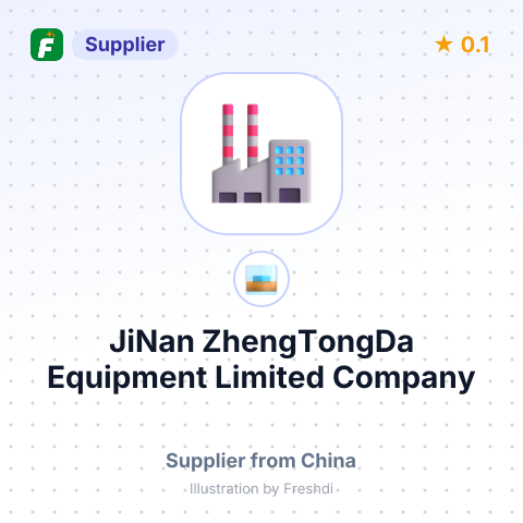 JiNan ZhengTongDa Equipment Limited Company – summary card, no photo uploaded yet