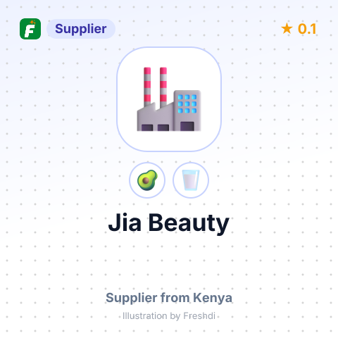 Jia Beauty  – summary card, no photo uploaded yet