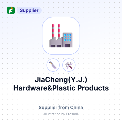 JiaCheng(Y.J.) Hardware&Plastic Products Manufactory – summary card, no photo uploaded yet