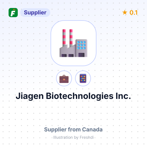 Jiagen Biotechnologies Inc. – summary card, no photo uploaded yet