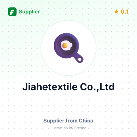 Jiahetextile Co.,Ltd – summary card, no photo uploaded yet