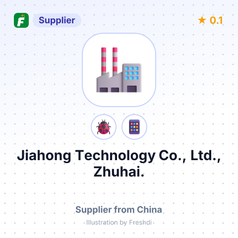 Jiahong Technology Co., Ltd., Zhuhai. – summary card, no photo uploaded yet