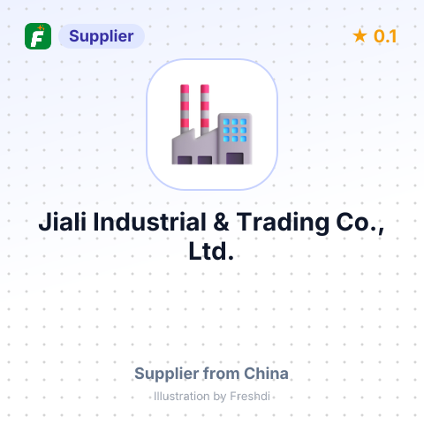 Jiali Industrial & Trading Co., Ltd. – summary card, no photo uploaded yet
