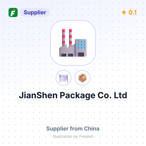 JianShen Package Co., Ltd – summary card, no photo uploaded yet