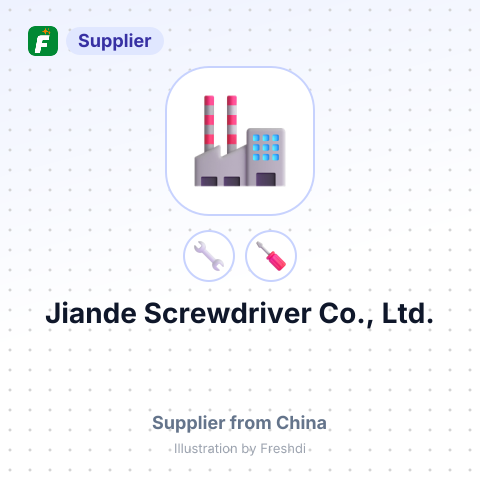 Jiande Screwdriver Co., Ltd. – summary card, no photo uploaded yet