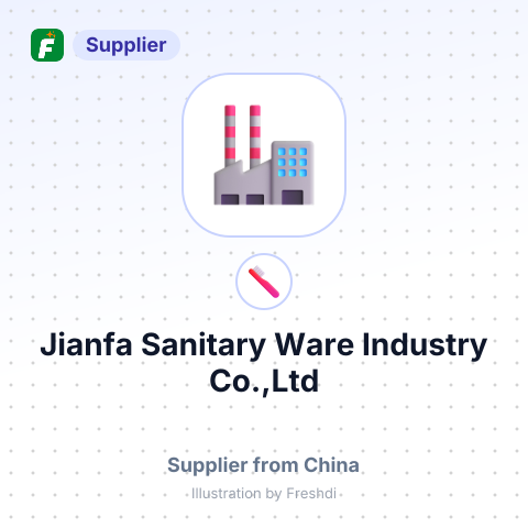 Jianfa Sanitary Ware Industry Co.,Ltd – summary card, no photo uploaded yet