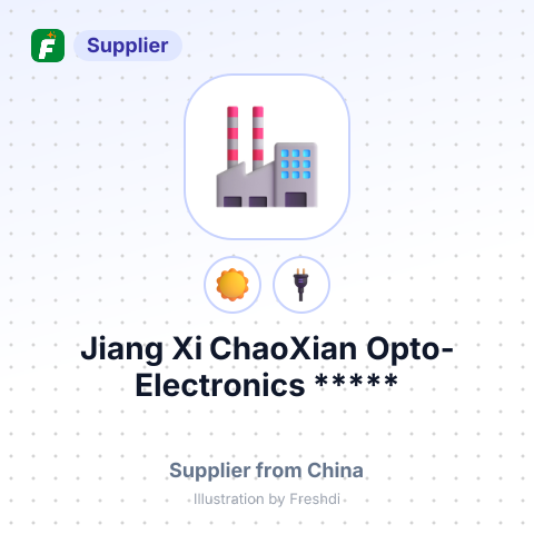 Jiang Xi ChaoXian Opto-Electronics ***** – summary card, no photo uploaded yet