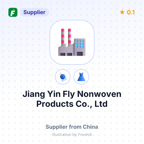 Jiang Yin Fly Nonwoven Products Co., Ltd – summary card, no photo uploaded yet