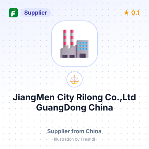 JiangMen City Rilong Co.,Ltd GuangDong China – summary card, no photo uploaded yet