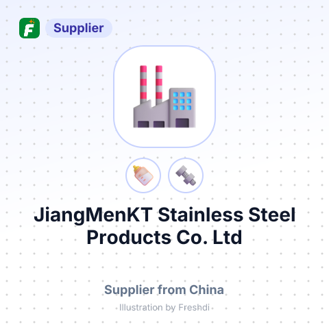JiangMenKT Stainless Steel Products Co., Ltd – summary card, no photo uploaded yet