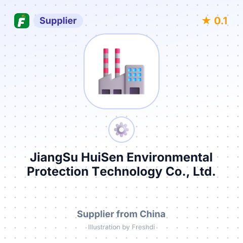 JiangSu HuiSen Environmental Protection Technology Co., Ltd. – summary card, no photo uploaded yet