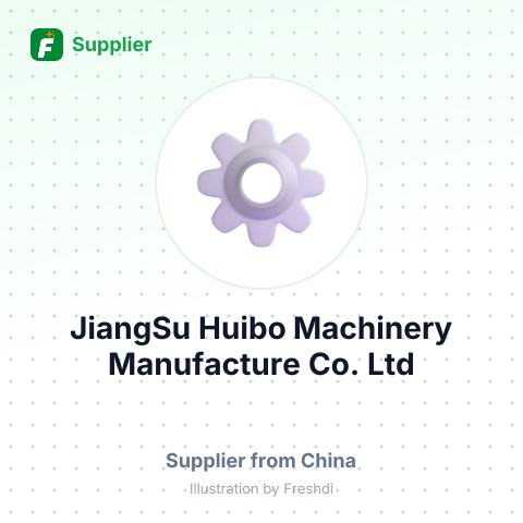 JiangSu Huibo Machinery Manufacture Co., Ltd – summary card, no photo uploaded yet