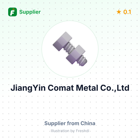 JiangYin Comat Metal Co.,Ltd – summary card, no photo uploaded yet