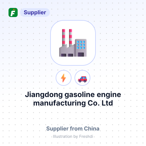 Jiangdong gasoline engine manufacturing Co.,Ltd – summary card, no photo uploaded yet