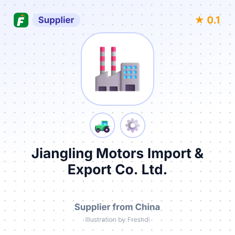 Jiangling Motors Import & Export Co., Ltd. – summary card, no photo uploaded yet