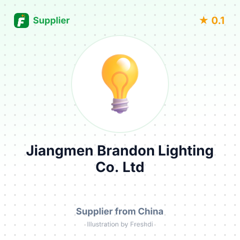 Jiangmen Brandon Lighting Co.,Ltd – summary card, no photo uploaded yet