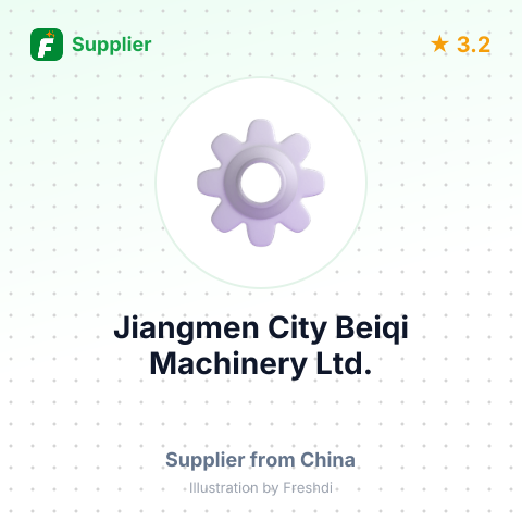 Jiangmen City Beiqi Machinery Ltd. – summary card, no photo uploaded yet