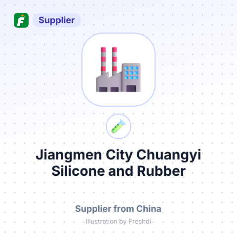 Jiangmen City Chuangyi Silicone and Rubber Products Factory – summary card, no photo uploaded yet