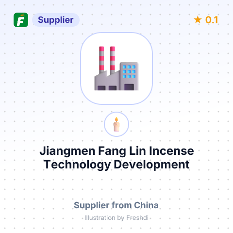 Jiangmen Fang Lin Incense Technology Development Co., Ltd. – summary card, no photo uploaded yet