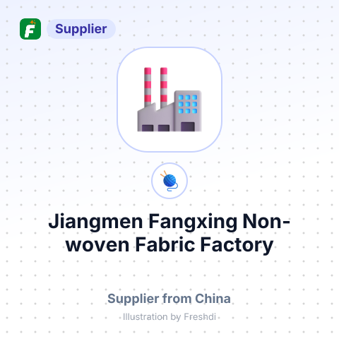 Jiangmen Fangxing Non-woven Fabric Factory – summary card, no photo uploaded yet