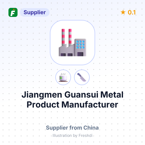 Jiangmen Guansui Metal Product Manufacturer – summary card, no photo uploaded yet