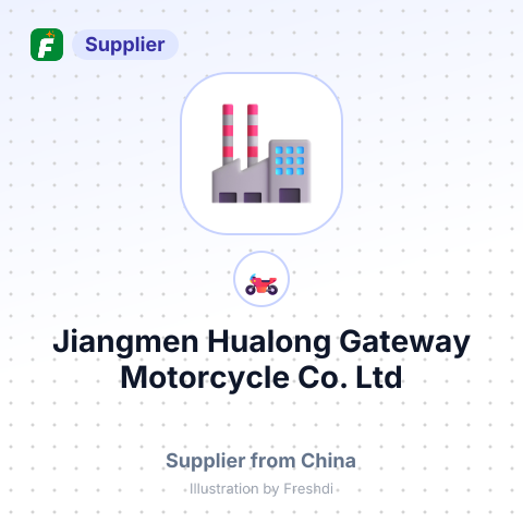 Jiangmen Hualong Gateway Motorcycle Co.,Ltd – summary card, no photo uploaded yet