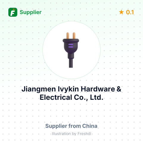 Jiangmen Ivykin Hardware & Electrical Co., Ltd. – summary card, no photo uploaded yet