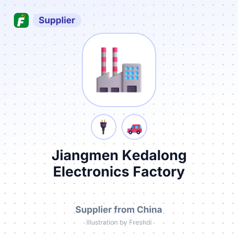 Jiangmen Kedalong Electronics Factory – summary card, no photo uploaded yet