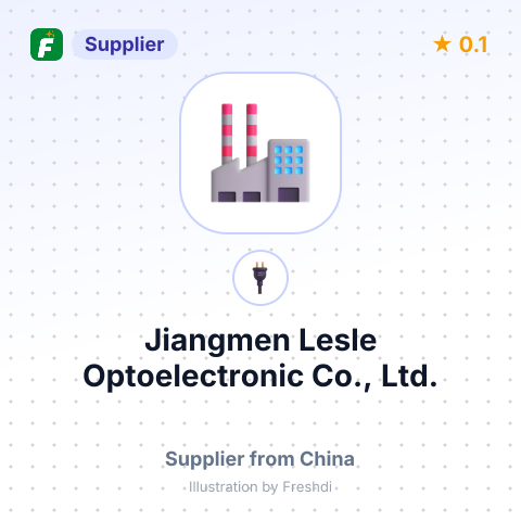 Jiangmen Lesle Optoelectronic Co., Ltd. – summary card, no photo uploaded yet