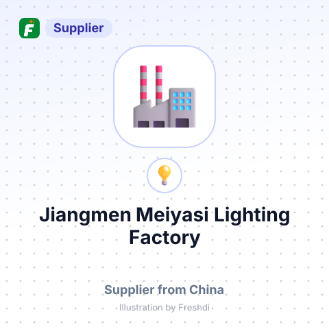 Jiangmen Meiyasi Lighting Factory – summary card, no photo uploaded yet