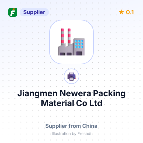 Jiangmen Newera Packing Material Co Ltd – summary card, no photo uploaded yet