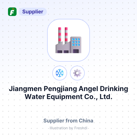 Jiangmen Pengjiang Angel Drinking Water Equipment Co., Ltd. – summary card, no photo uploaded yet