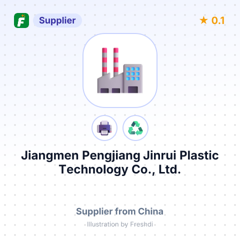 Jiangmen Pengjiang Jinrui Plastic Technology Co., Ltd. – summary card, no photo uploaded yet