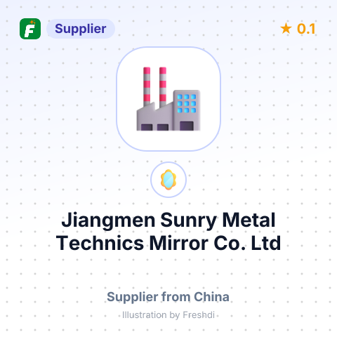 Jiangmen Sunry Metal Technics Mirror Co., Ltd – summary card, no photo uploaded yet
