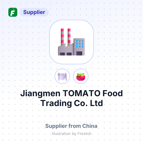 Jiangmen TOMATO Food Trading Co.,Ltd – summary card, no photo uploaded yet