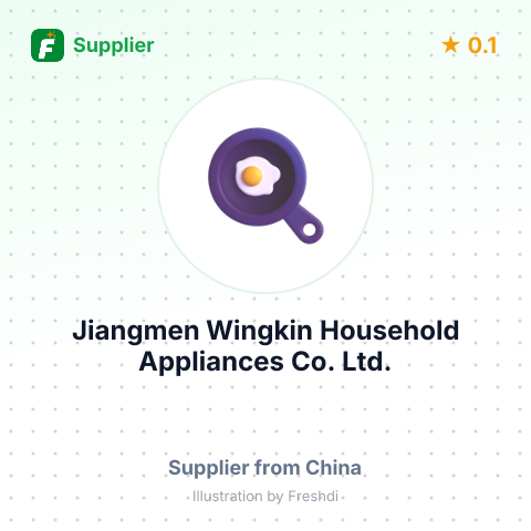 Jiangmen Wingkin Household Appliances Co., Ltd. – summary card, no photo uploaded yet