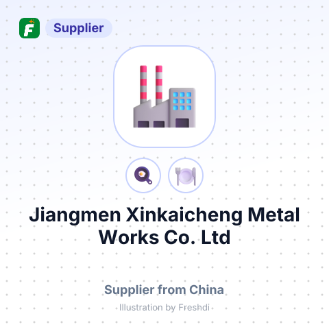 Jiangmen Xinkaicheng Metal Works Co. Ltd – summary card, no photo uploaded yet